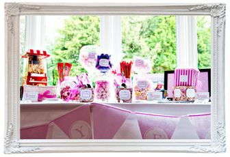 Brides up North Tweet Up candy bar