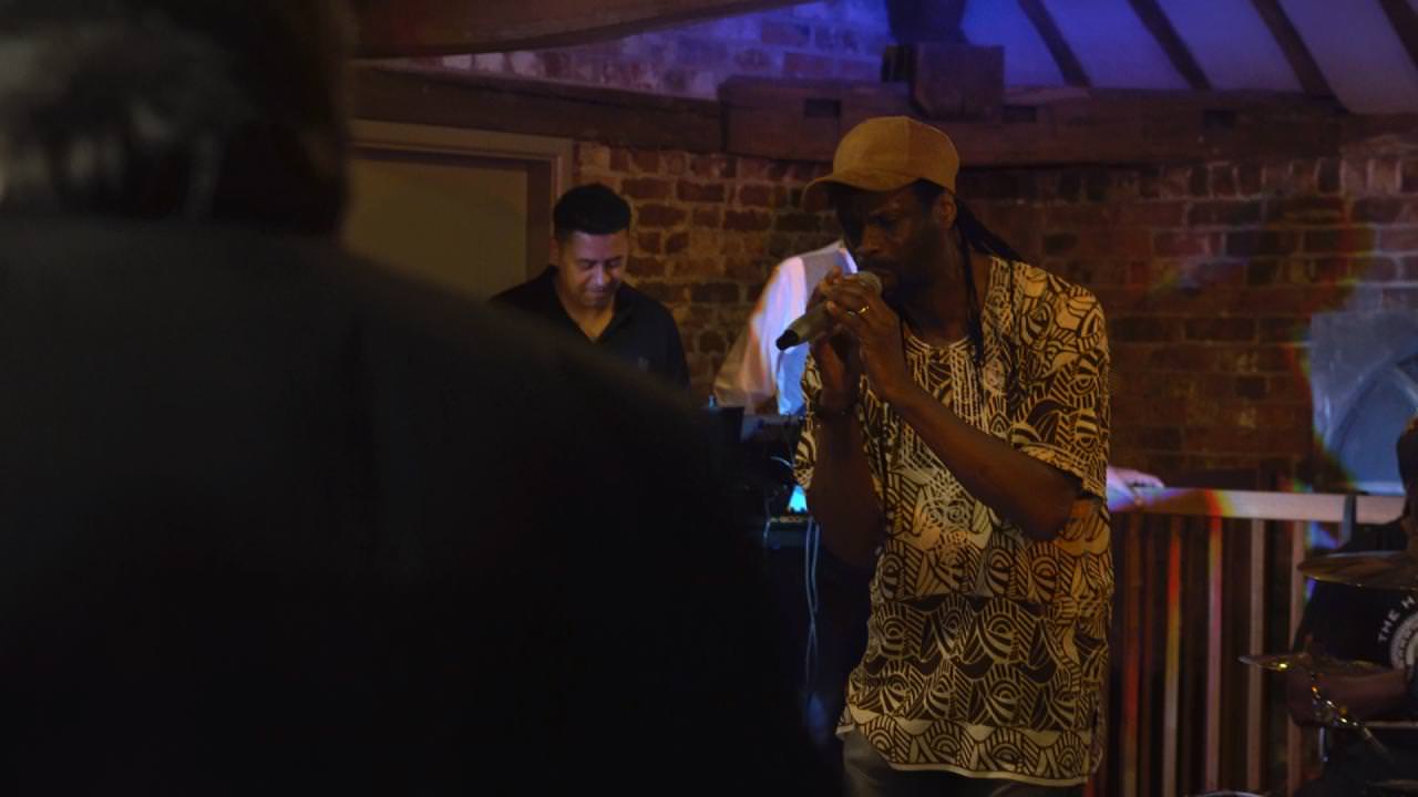 Henry Revue Band performing at a Dunham Massey wedding reception