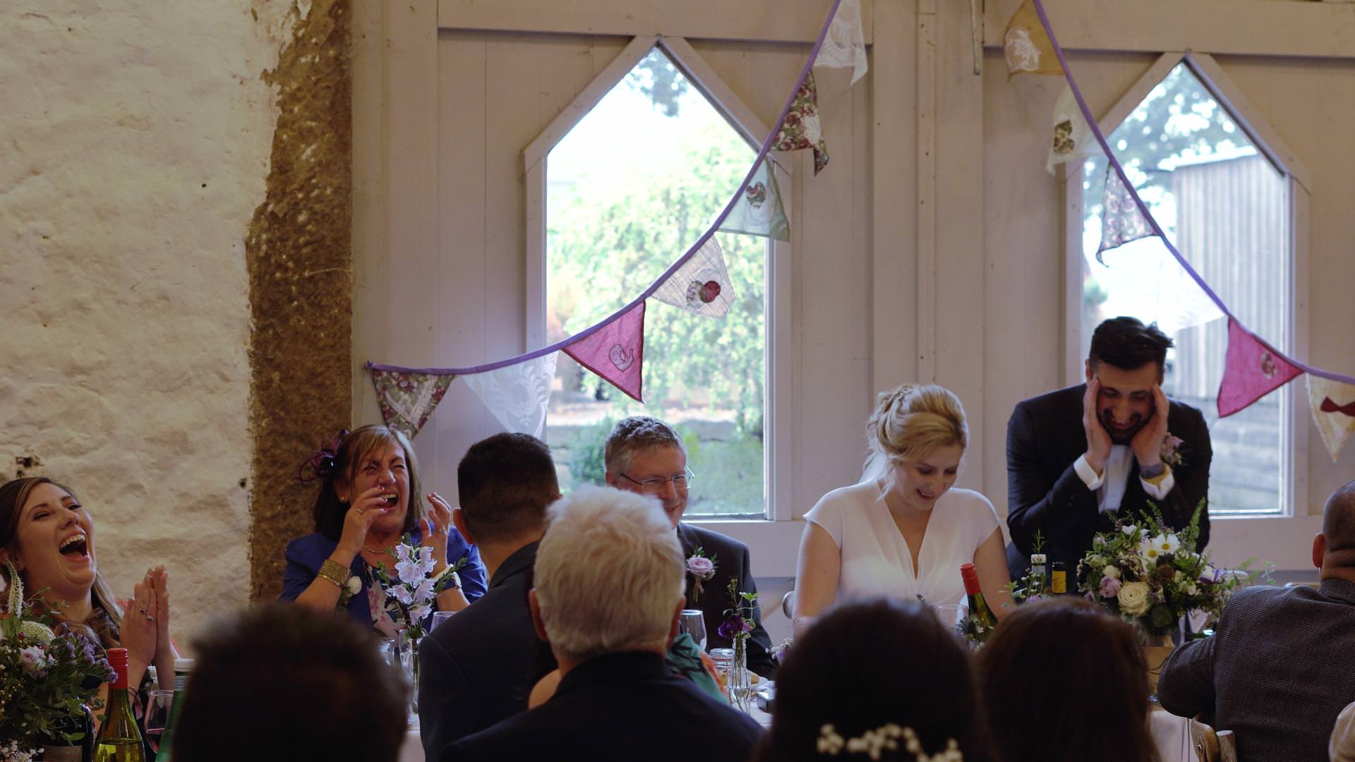 video still of Groom speech in Wyresdale Park