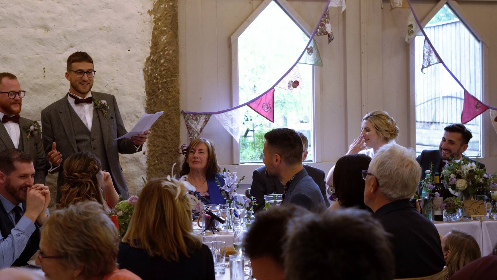 best men speech at Wyresdale park