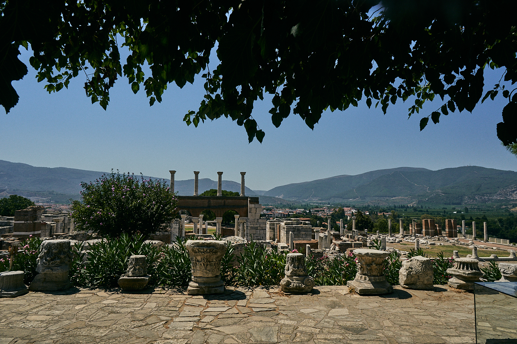 photograph of ruins at St Johns Basilica 7th WonderTurkey