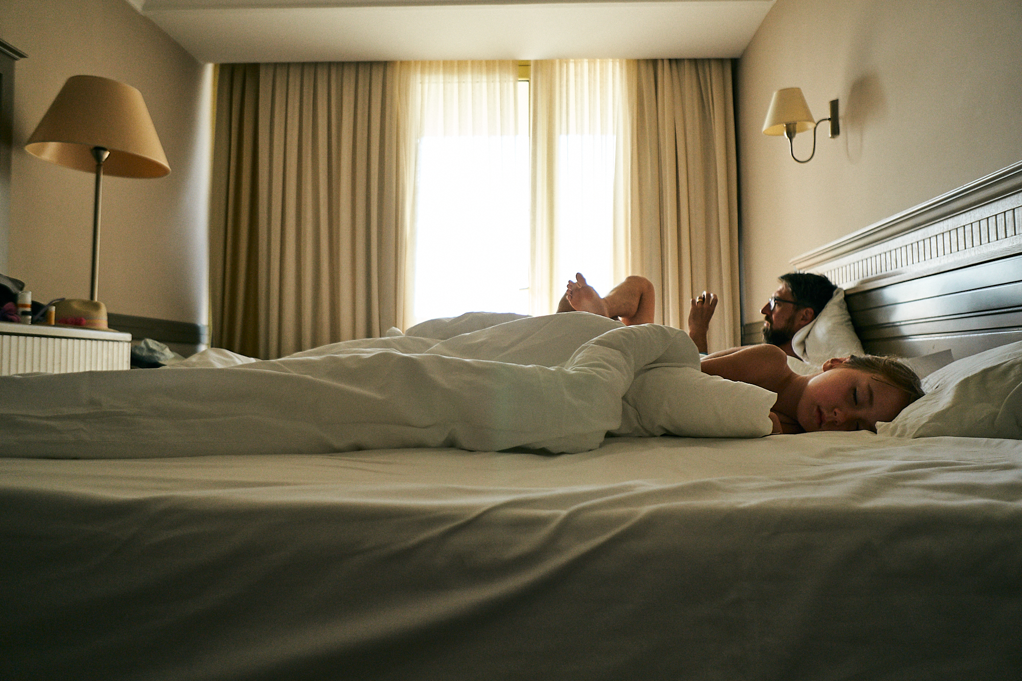 lazy family holiday mornings in Turkey