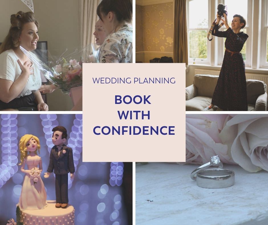 book wedding suppliers with confidence ad