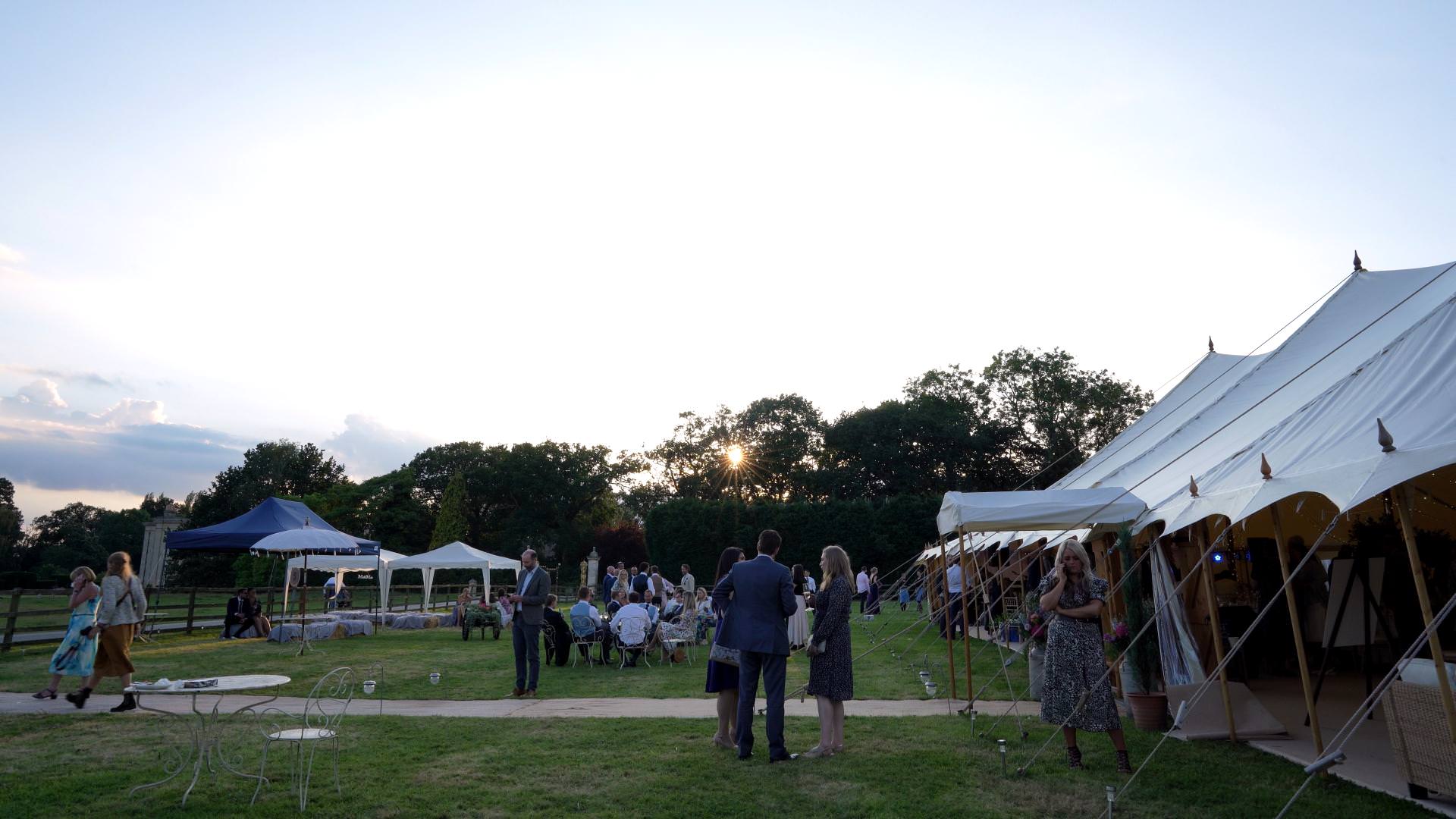 tipi wedding in Barton Blount Derbyshire