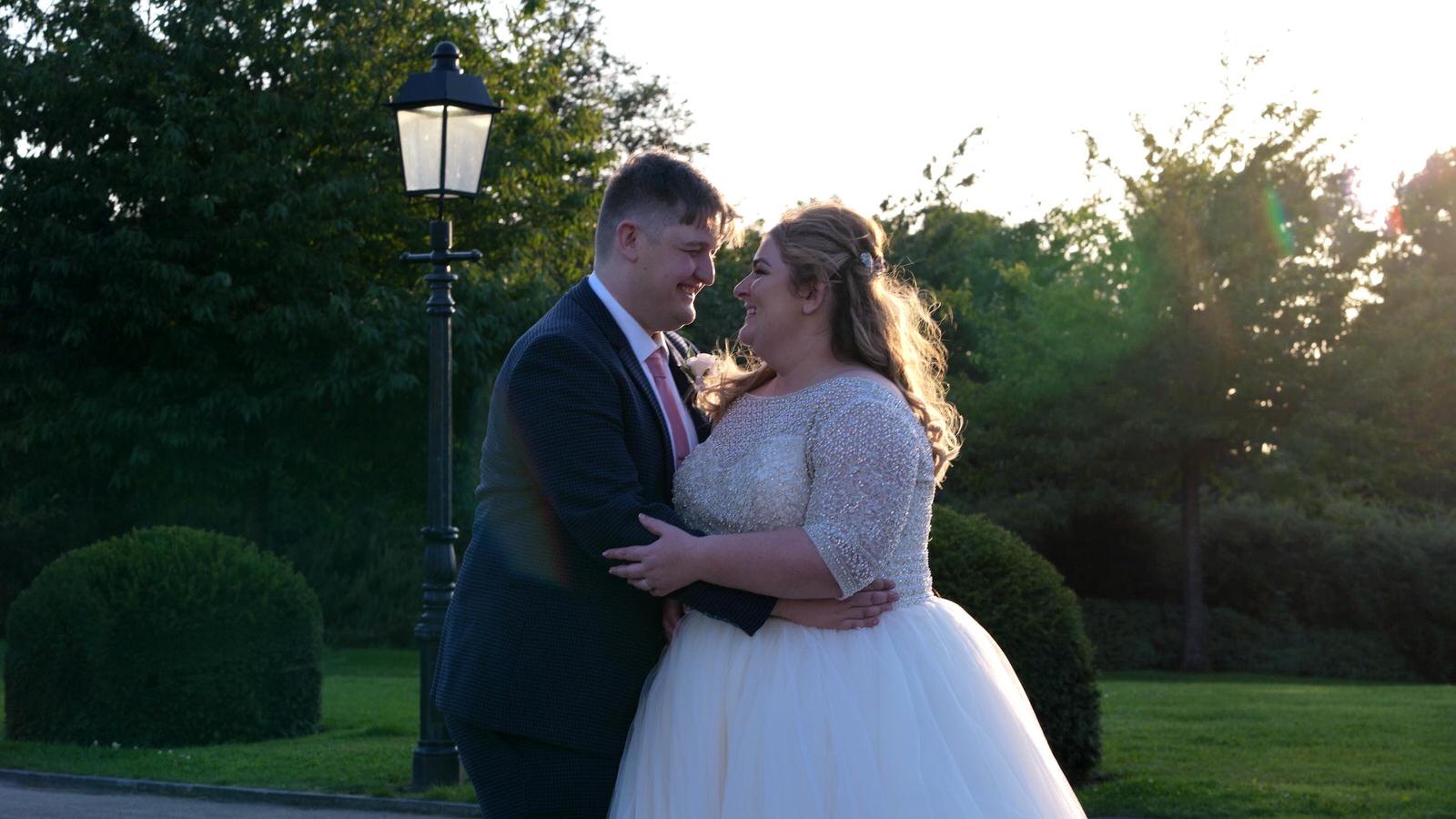 golden hour video still of couple in liverpool