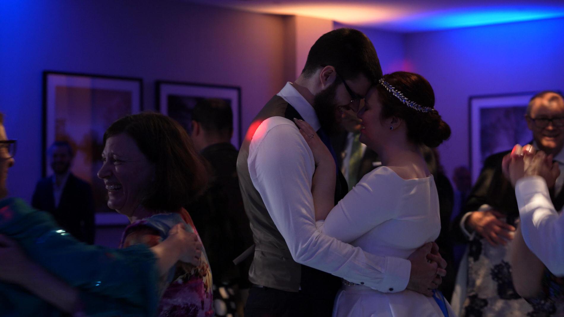 romantic first dance at Rookery Hall