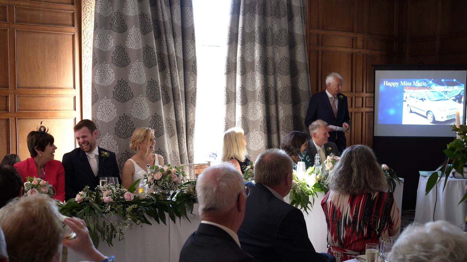 father of the bride speech with powerpoint at Inglewood