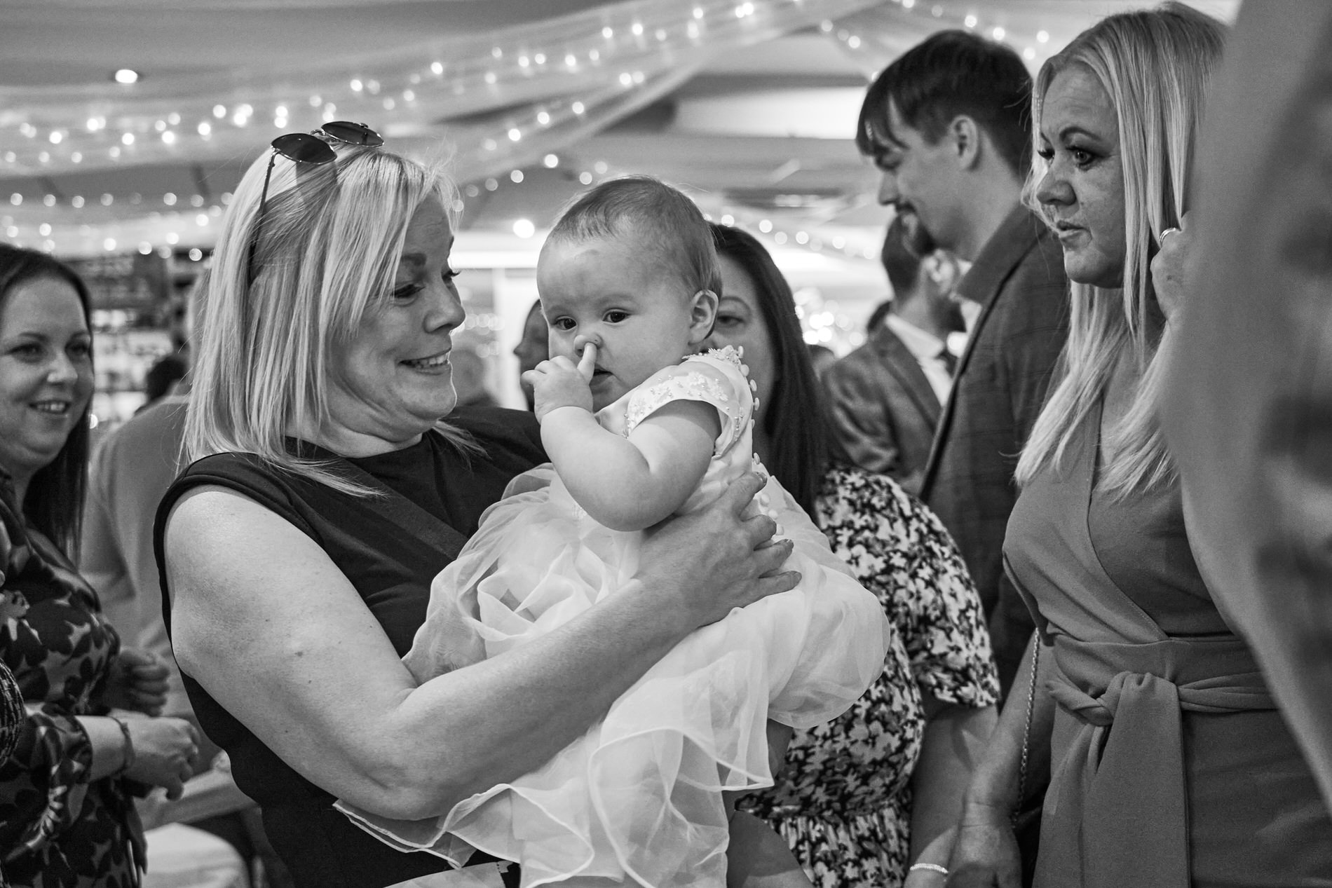 the star of the show picks her nose in a candid naming day moment