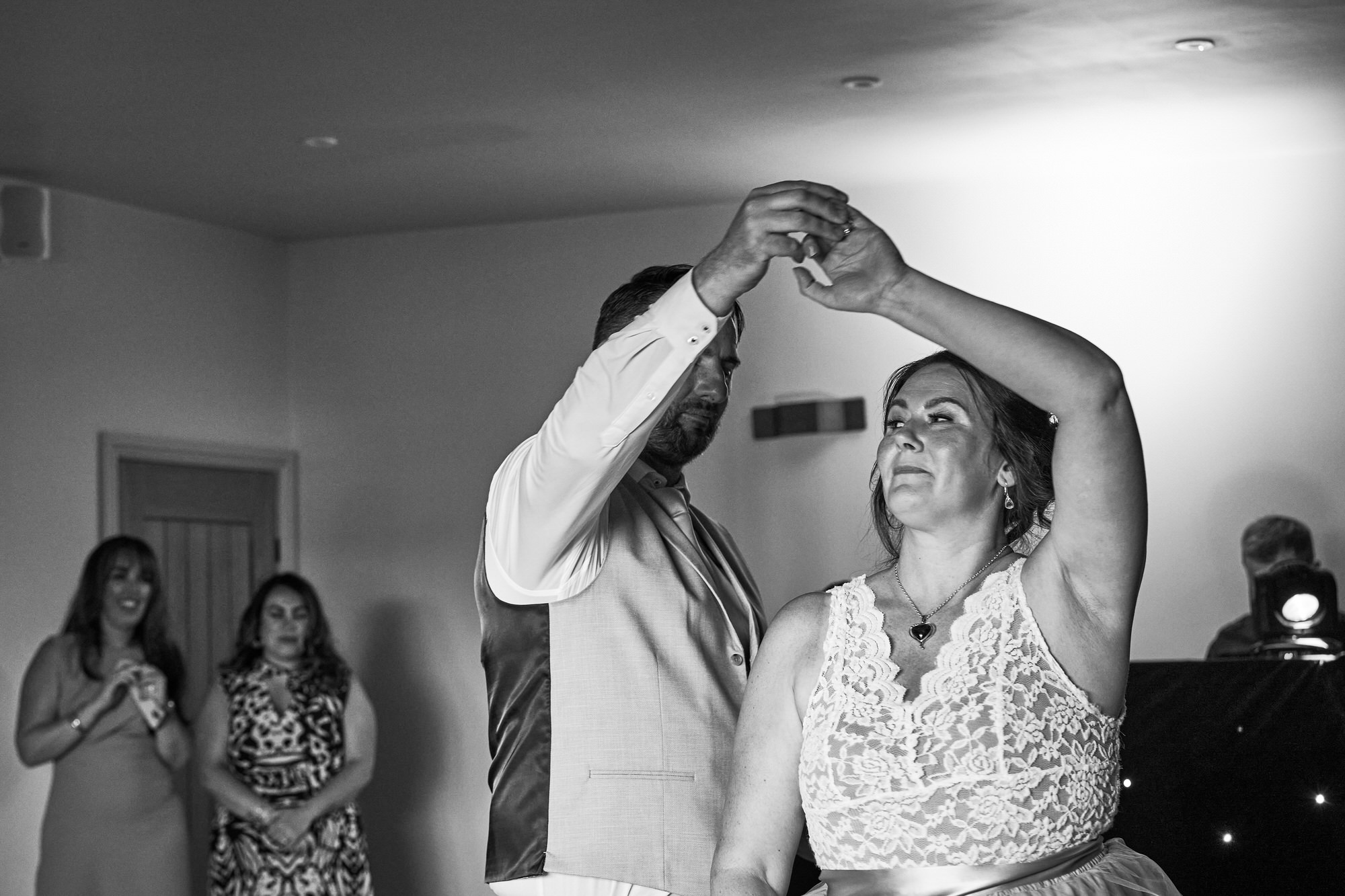 a photo of the first dance at The Aviary Ormskirk